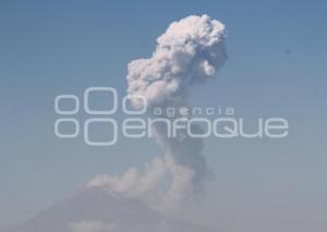 FUMAROLA VOLCÁN POPOCATÉPETL