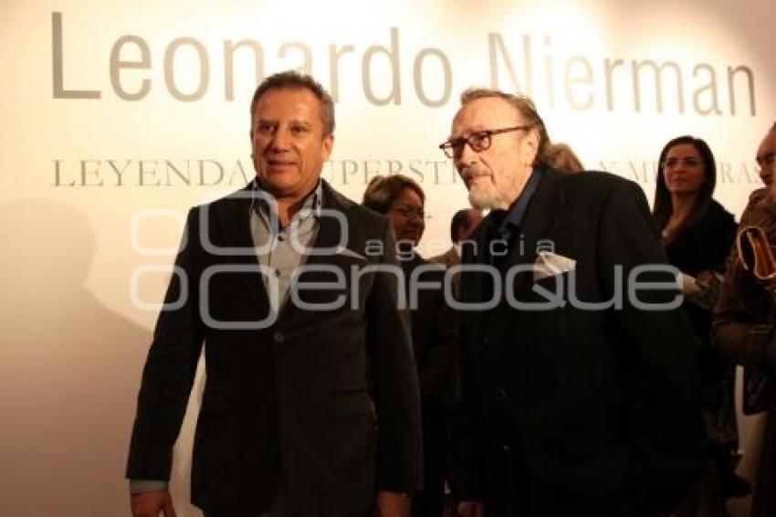 INAUGURACIÓN EXPOSICIÓN LEONARDO NIERMAN