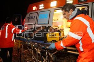 ACCIDENTE FATAL AUTOPISTA PUEBLA-PEROTE