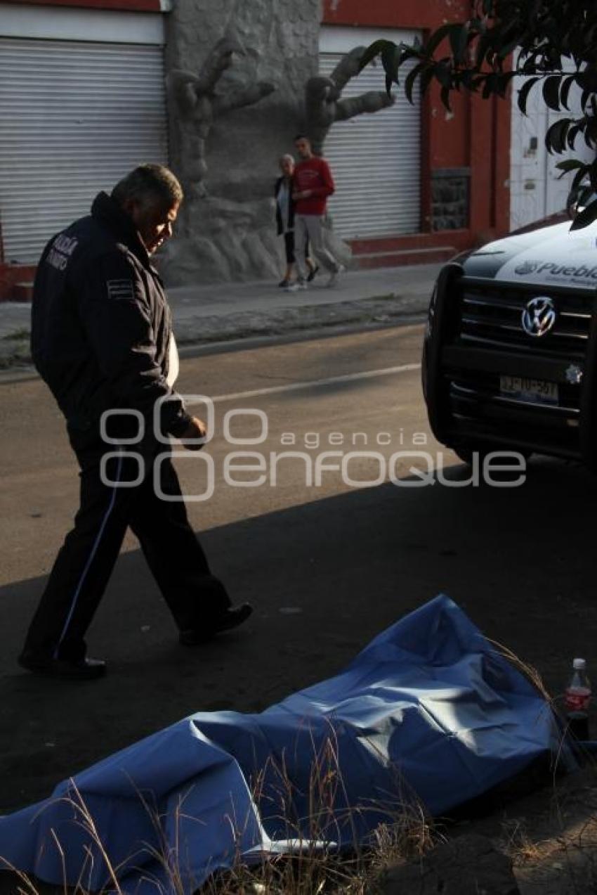 MUERE INDIGENTE EN 19 PONIENTE