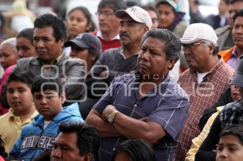 MORENO VALLE INICIÓ OBRA EN CORONANGO