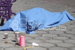 MUERE INDIGENTE EN SANTIAGO