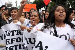 MANIFESTACIÓN PUEBLA LAICA