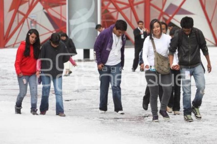 FUERTE GRANIZADA ORIENTE DE LA CIUDAD