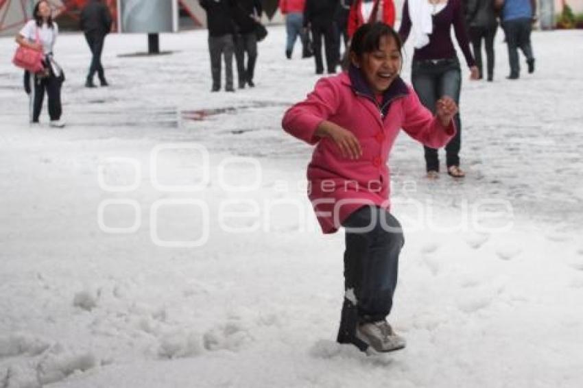 FUERTE GRANIZADA ORIENTE DE LA CIUDAD