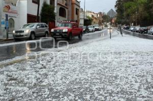 GRANIZO EN EL CENTRO