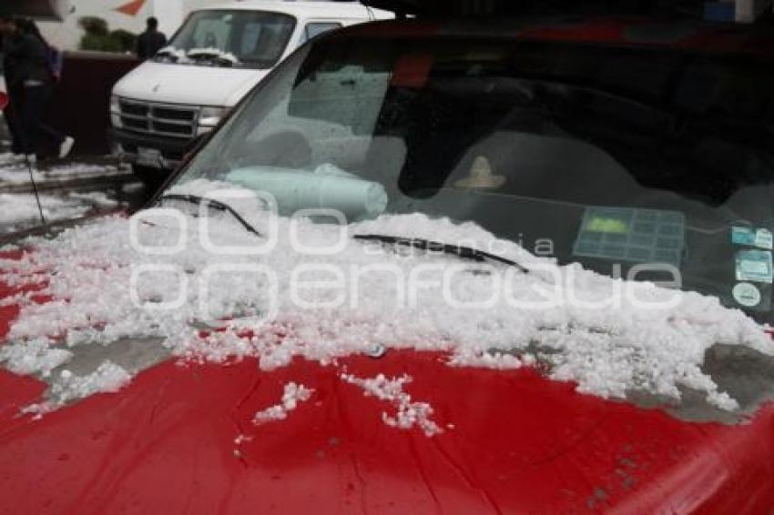 FUERTE GRANIZADA ORIENTE DE LA CIUDAD