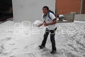 FUERTE GRANIZADA ORIENTE DE LA CIUDAD