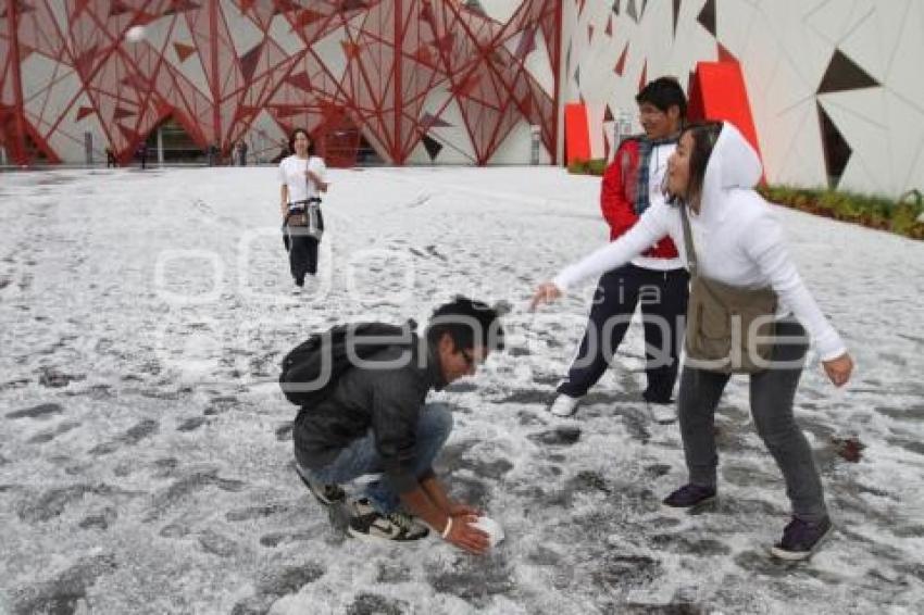 FUERTE GRANIZADA ORIENTE DE LA CIUDAD