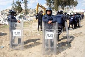 DESALOJO MIEMBROS ANTORCHA CAMPESINA