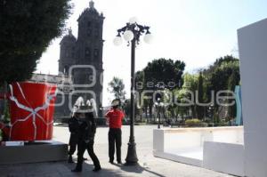 CERRADO EL ZÓCALO