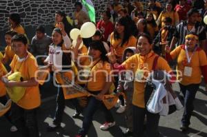 DESFILE DE LA CONAIM POR LAS CALLES DE PUEBLA