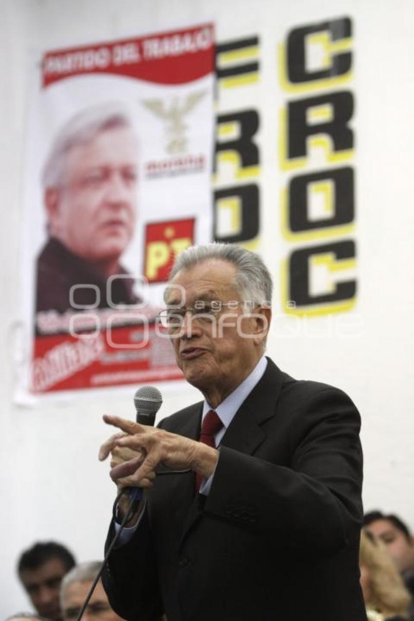 MANUEL BARTETL DÍAZ PRE CANDIDATO AL SENADA PT