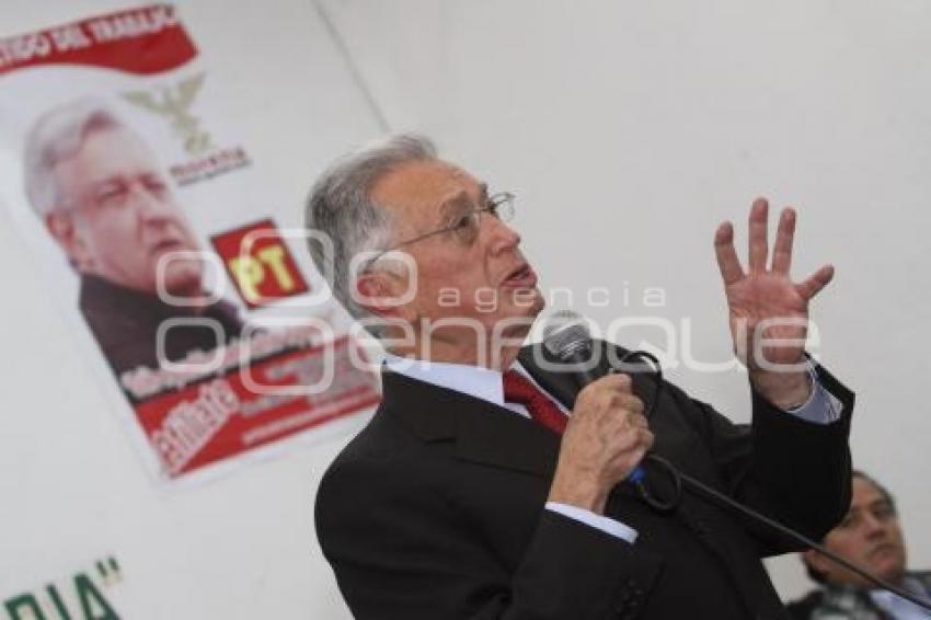 MANUEL BARTETL DÍAZ PRE CANIDATO AL SENADO PT