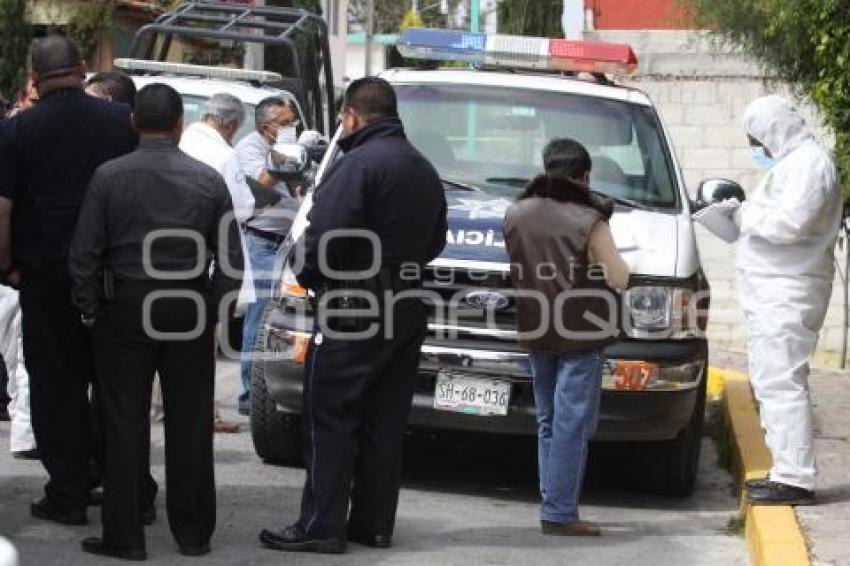 MUERE POLICIA MUNICIPAL SAN ANDRES CHOLULA