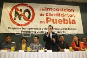 PIDEN NO IMPOSICIÓN EN EL PRI