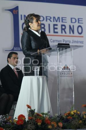 INFORME DOLORES PARRA SAN PEDRO CHOLULA