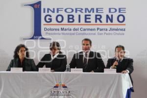 INFORME DOLORES PARRA SAN PEDRO CHOLULA