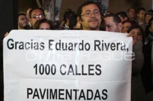 EDUARDO RIVERA INAUGURÓ LA CALLE 1000