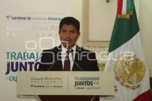 PRIMER INFORME DE GOBIERNO AYUNTAMIENTO