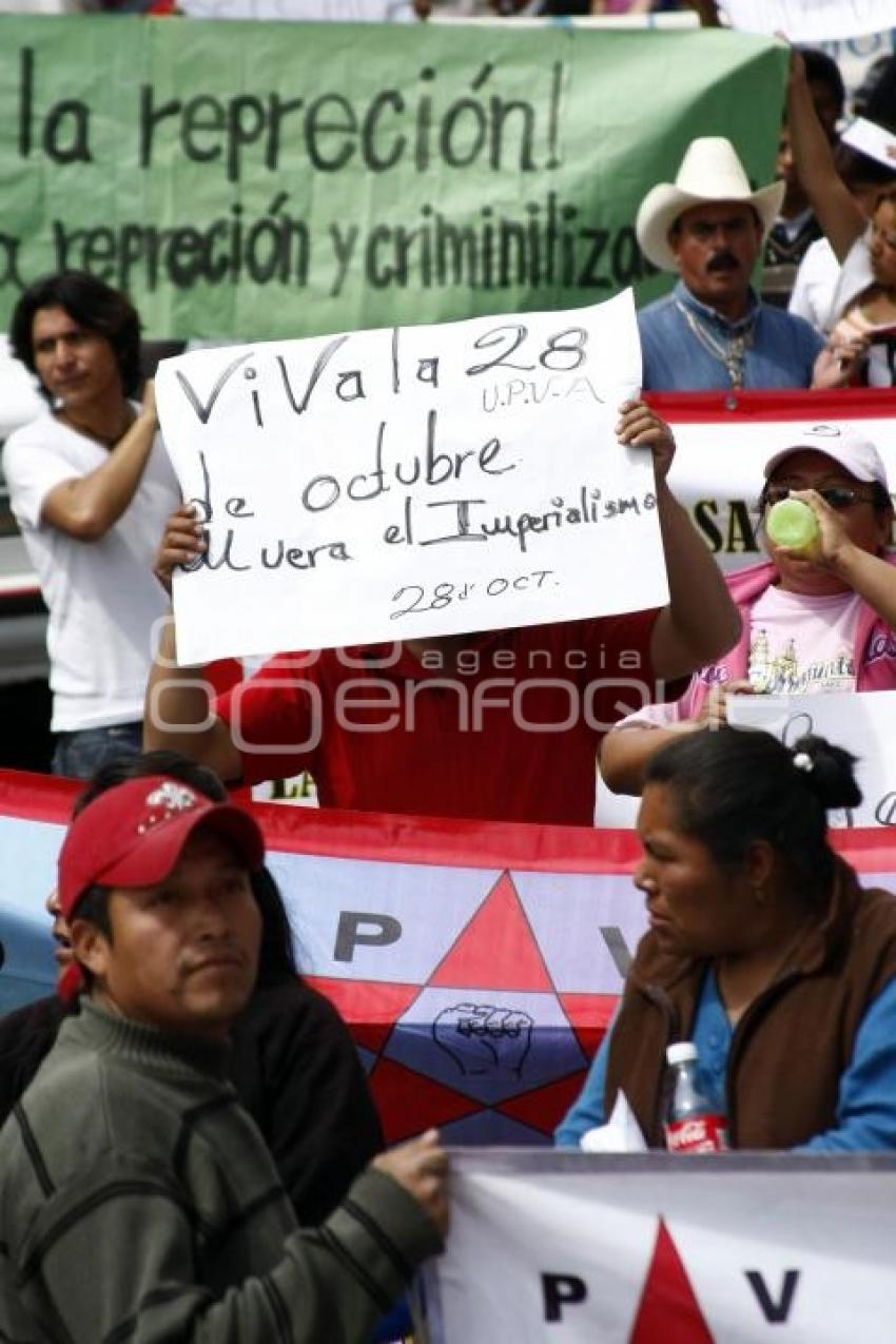 MANIFESTACIÓN 28 DE OCTUBRE