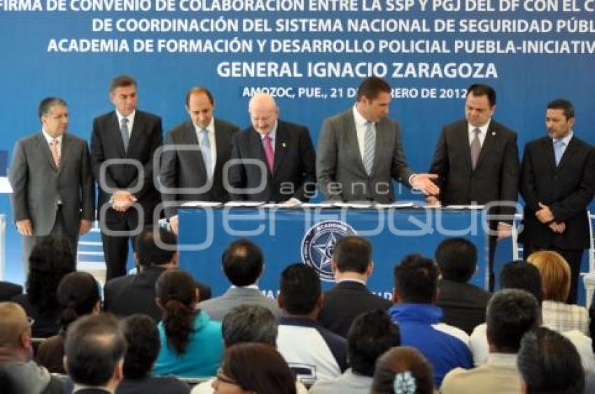 GOBIERNO ESTATAL FIRMÓ COLABORACIÓN CON SSP Y PGJ DEL DF