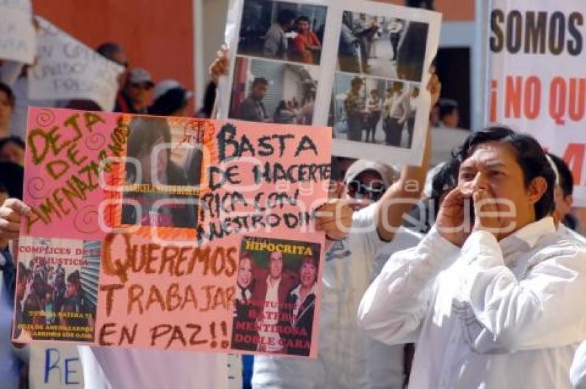 MANIFESTACIÓN COMERCIANTES LA PIEDAD