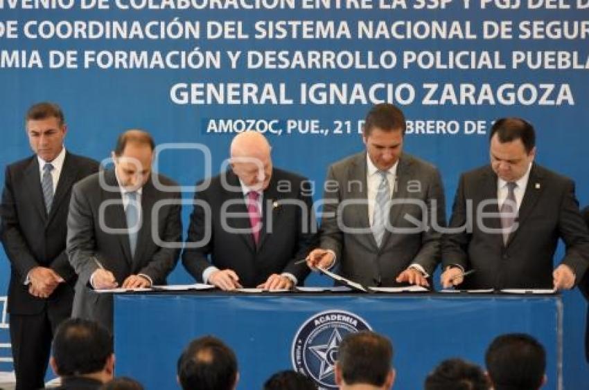 GOBIERNO ESTATAL FIRMÓ COLABORACIÓN CON SSP Y PGJ DEL DF