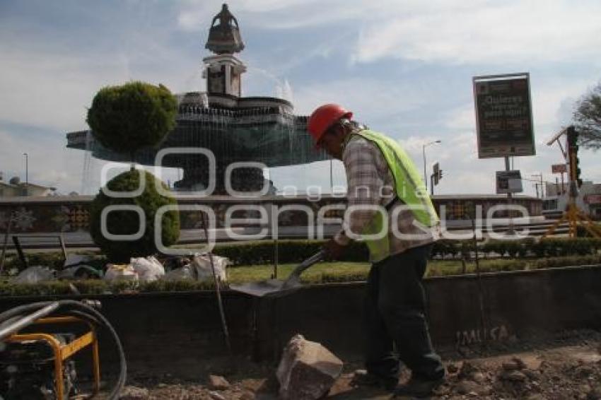 OBRAS DEL METROBÚS EN LA CHINA POBLANA