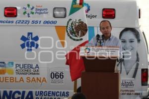 INAUGURAN HOSPITAL DE TETELA DE OCAMPO