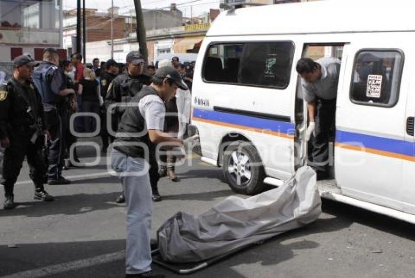 ACCIDENTE TRANSPORTE PUBLICO