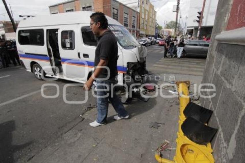 ACCIDENTE TRANSPORTE PUBLICO