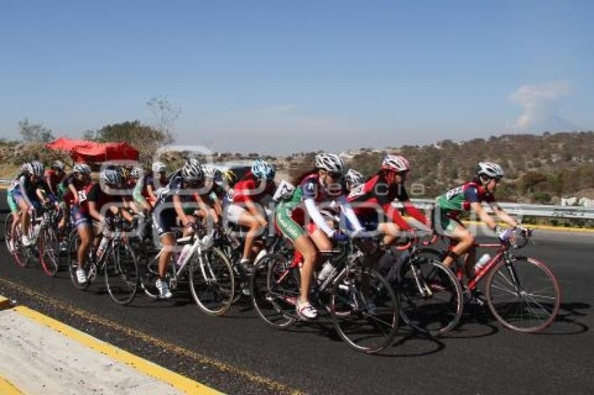 PRUEBA DE RUTA . COPA CONFEDERACIÓN CICLISMO