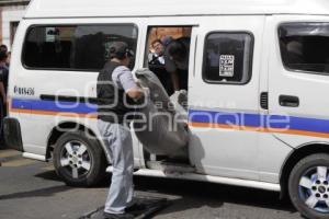 ACCIDENTE TRANSPORTE PUBLICO