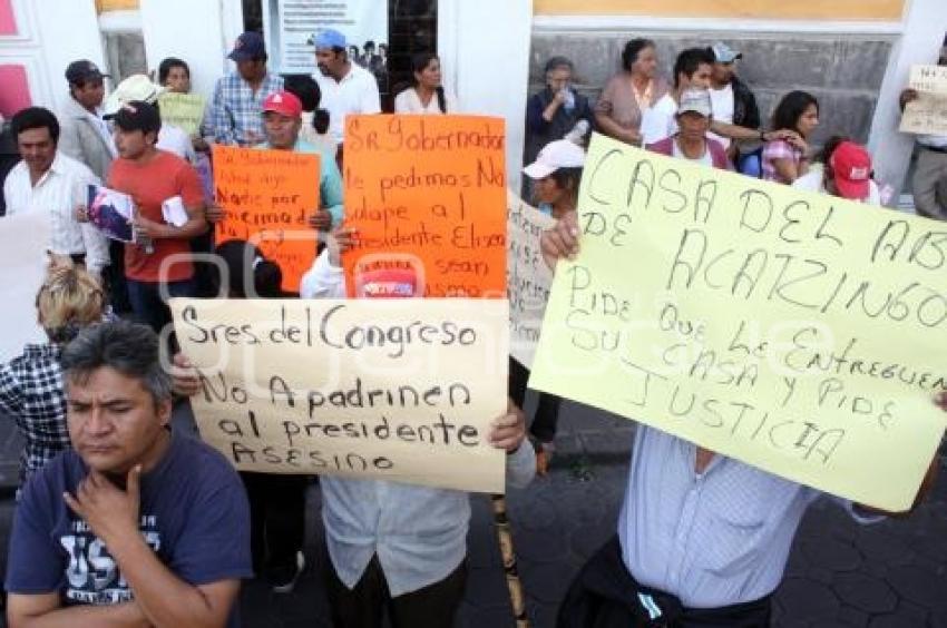 MANIFESTACIÓN ACATZINGO