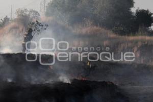 INCENDIO POR TOMA CLANDESTINA A DUCTO DE PEMEX