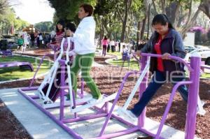 EDUARDO RIVERA INAUGURÓ GIMNASIO