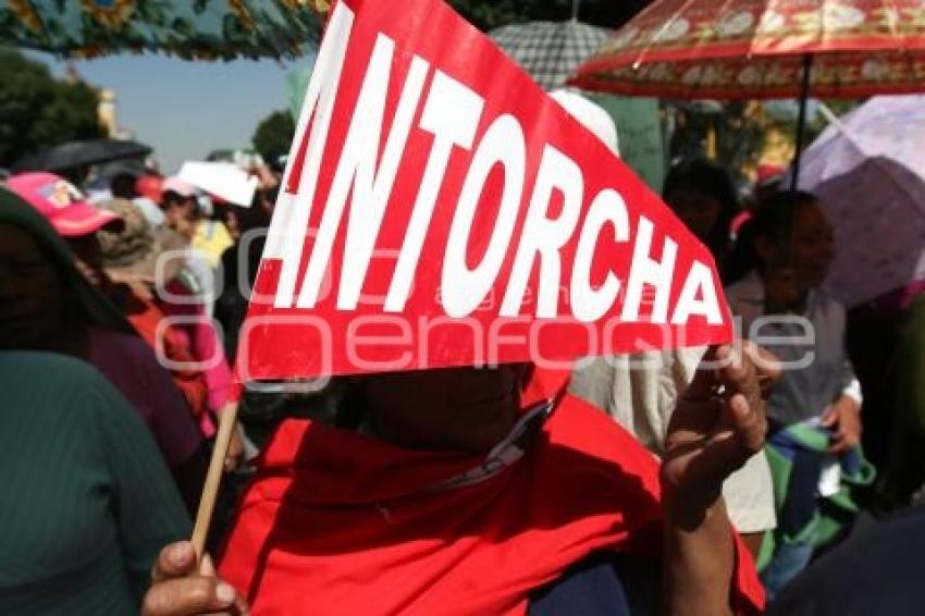 MANFESTACIÓN ANTORCHA CAMPESINA