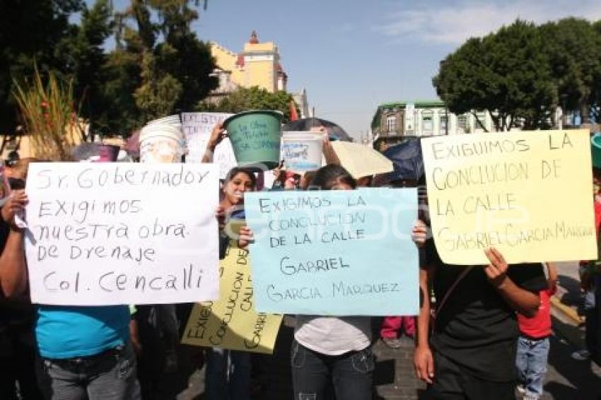 MANIFESTACIÓN ANTORCHA CAMNPESINA