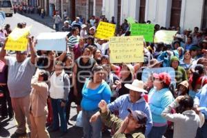 MANIFESTACIÓN ACATZINGO. CONGRESO