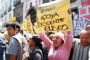 MANIFESTACIÓN ACATZINGO. CONGRESO