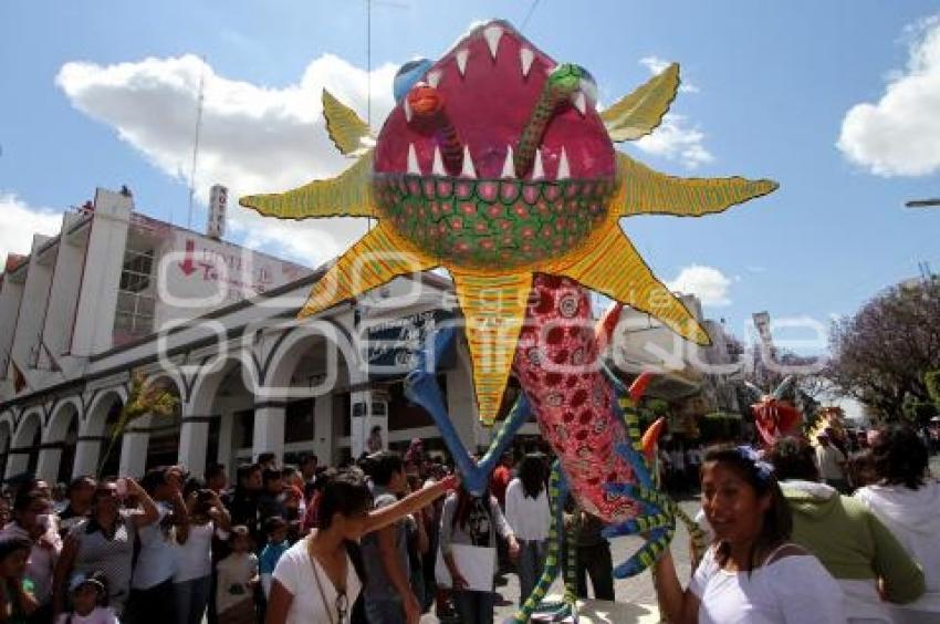 DESFILE ALEBRIJES FESTIVAL INTERNACIONAL TEHUACÁN