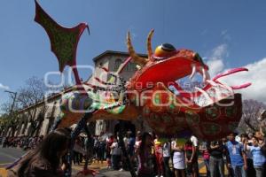 DESFILE ALEBRIJES FESTIVAL INTERNACIONAL TEHUACÁN