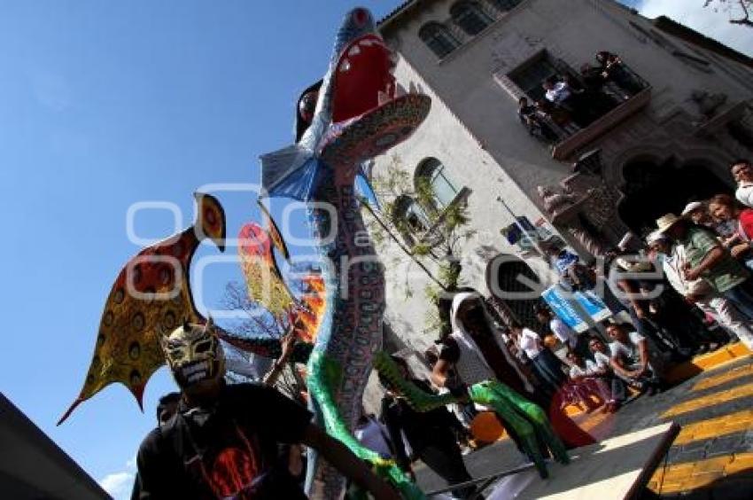 DESFILE ALEBRIJES FESTIVAL INTERNACIONAL TEHUACÁN