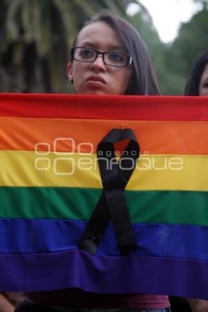 COMUNIDAD LGBT EXIGE JUSTICIA POR HOMICIDIO DE AGNES TORRES