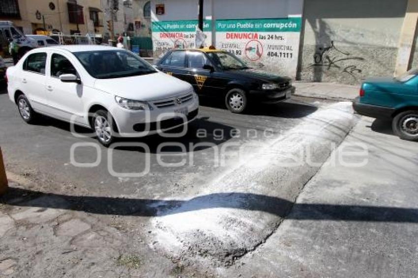 COLOCAN TOPES EN 20 Y 22 ORIENTE