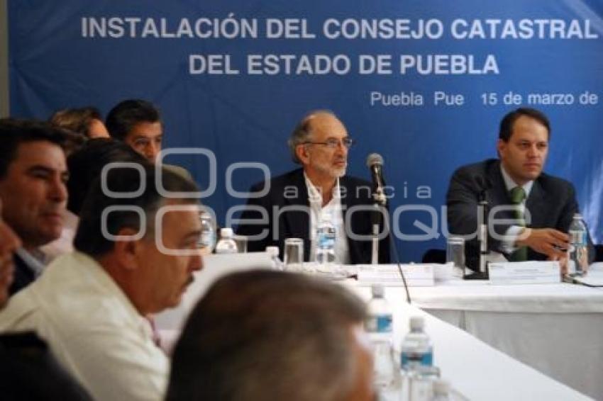 INSTALACION CONSEJO CATASTRAL DEL ESTADO