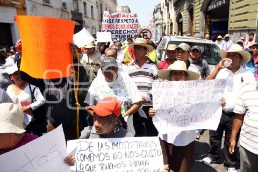 MANIFESTACIÓN MOTOTAXIS