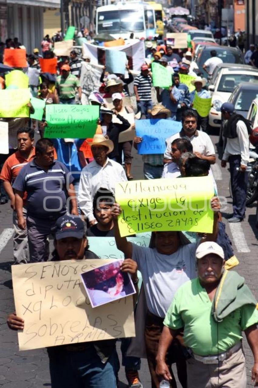 MANIFESTACIÓN ACATZINGO