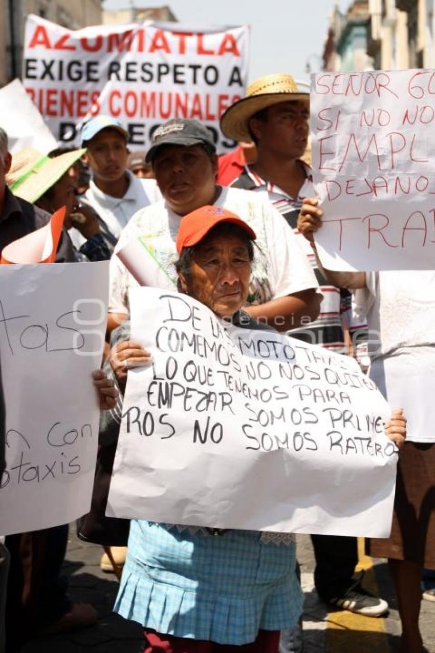 MANIFESTACIÓN MOTOTAXIS